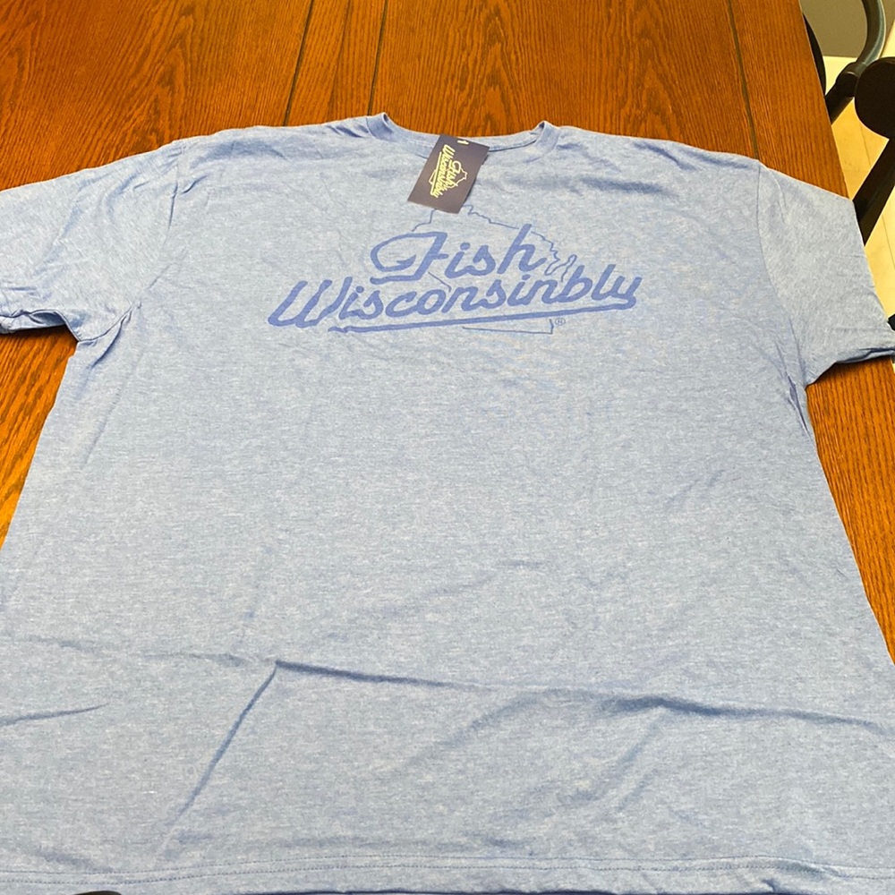 NWT Fish Wisconsinbly T-shirt